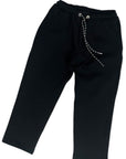 BLACK DNC CLUB SUITPANTS