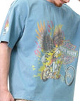 EAGLE RIDE TEE - BLUE