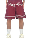 RED SCRIPT SHORTS
