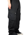 BLACK RIPSTOP PANTS