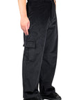 BLACK CORDUROY PANTS
