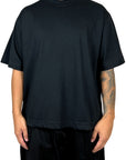 MINIMAL BLACK CROPPED TEE