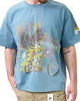 EAGLE RIDE TEE - BLUE