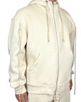 BUTTER SUIT MULTI-LACE HOODIE