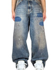 BLUE BAGGY SPRAY BRICK - REMOVE PATCH