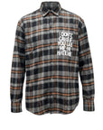 CHECK FLANNEL SHIRT DON'T CARE