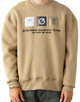 NOW BEIGE CREWNECK