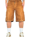 SHORTS CARGO RUST PIGMENTED TRANSPARENT