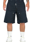 STAR RIVETS BLACK SHORTS