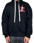 BLACK ST. TROPEZ HOODIE