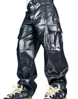 DENIM BRILLIANT GREY CARGO