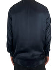 BLACK SHINY SHIRT