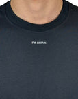 BLACK MODAL OVERSIZE TEE