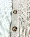 CHECK CARDIGAN
