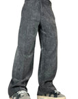 VELVET GREY PANTS