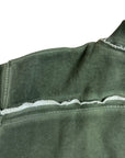 WASHED SWEATSHIRT ARMY GREEN