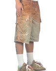 LIGHT BEIGE CARGO SOILED ORANGE