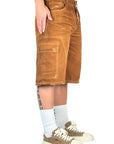SHORTS CARGO RUST PIGMENTED TRANSPARENT