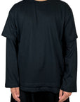 MINIMAL BLACK LONGSLEEVE