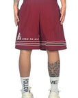 RED SCRIPT SHORTS