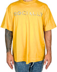 SOCIALLY MUSTARD TEE