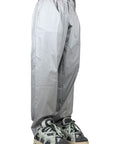 GRAY WIDE BOTTOM TROUSERS