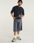 BLACK TENNIS RACKET TEE