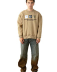 NOW BEIGE CREWNECK