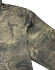 GREEN CAMOUFLAGE DENIM SHIRT