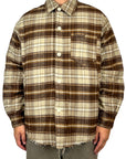 FLANNEL JACKET KHAKI