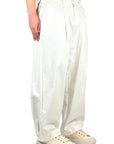 CREAM DOUBLE PENCE OVER PANTS