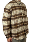 FLANNEL JACKET KHAKI