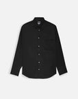 MINIMAL BLACK SHIRT WITH POCKET