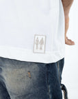 JOIE DE VIVRE WHITE TEE