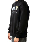 NOW BLACK CREWNECK