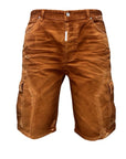 SHORTS CARGO RUST PIGMENTED TRANSPARENT
