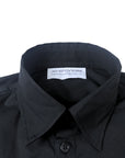 BLACK SHIRT DOUBLE POCKET