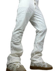 WHITE DENIM FLARE