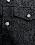 DESTROYED BLACK JACKET