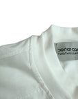 WHITE DOUBLE SLEEVE TEE