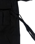 BLACK SHIRT DOUBLE POCKET