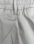 GRAY WIDE BOTTOM TROUSERS