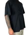 VERBINDUNG STREAM BLACK TEE