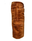 SHORTS CARGO RUST PIGMENTED TRANSPARENT