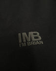 IMB BLACK REGULAR TEE