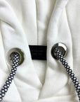 SOCIALLY WHITE HOODIE