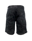 SHORTS BLACK DIRTY PIXEL CAMO
