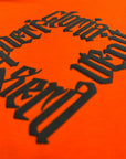 ORANGE LONG SLEEVE PRINT ALL SIDES