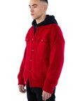 RED WOOL JACKET