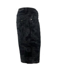 SHORTS BLACK DIRTY PIXEL CAMO